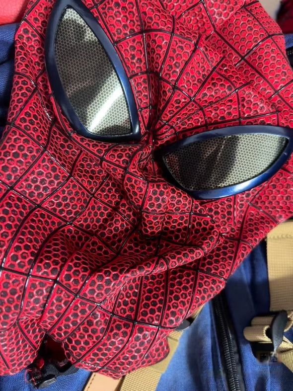 Spider-Man Shaping Mask Amazing Spider-Man Three-dimensional Silk Screen Lines Handmade