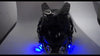 Cyberpunk Gothic Mask Helmet. Adult. Halloween Cosplay Costume. LED Lamp. Futuristic Techwear Mask