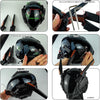 Futuristic Mask, Punk Mask for Men, Halloween Cosplay Fit Party Music Festival Accessories