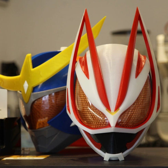 Kame Rider cos Clothing Extreme Fox Geats Clothing Finished 1:1 Wearable Helmet 3D Printing Full Body Armor