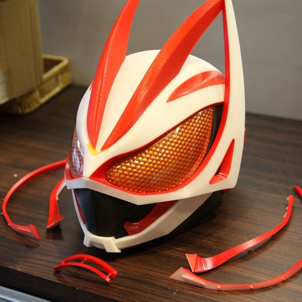 Kame Rider cos Clothing Extreme Fox Geats Clothing Finished 1:1 Wearable Helmet 3D Printing Full Body Armor