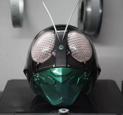 Kame Rider, New No. 1 3D Printed Helmet, Finished Product, Mask Halloween